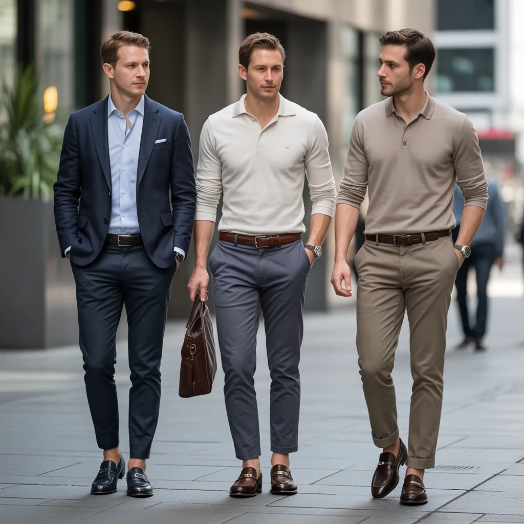 business casual men