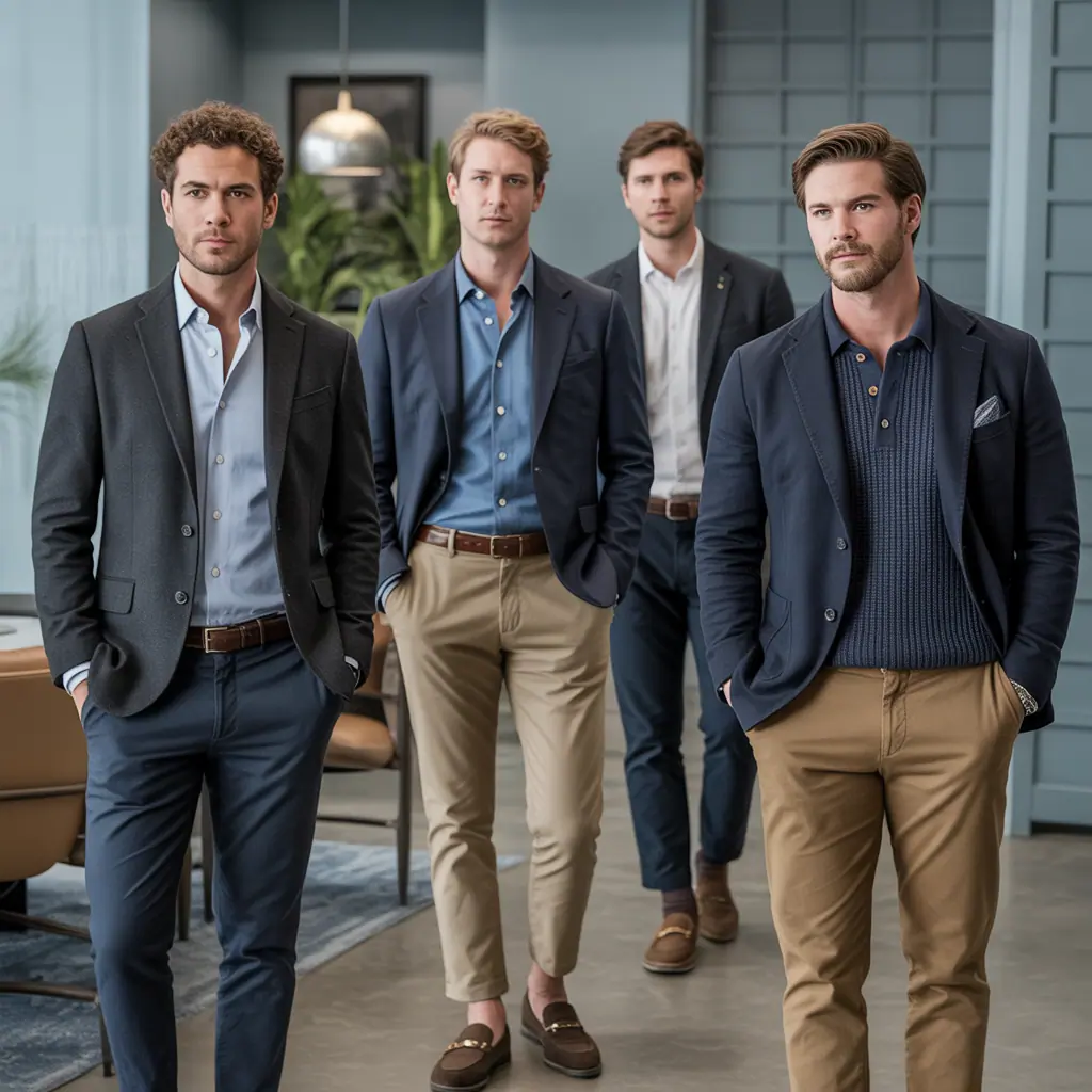 business casual men