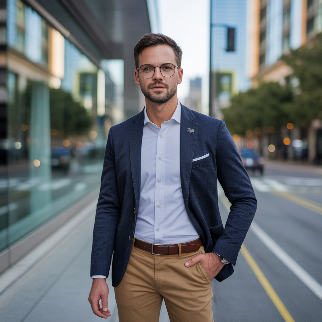business casual men