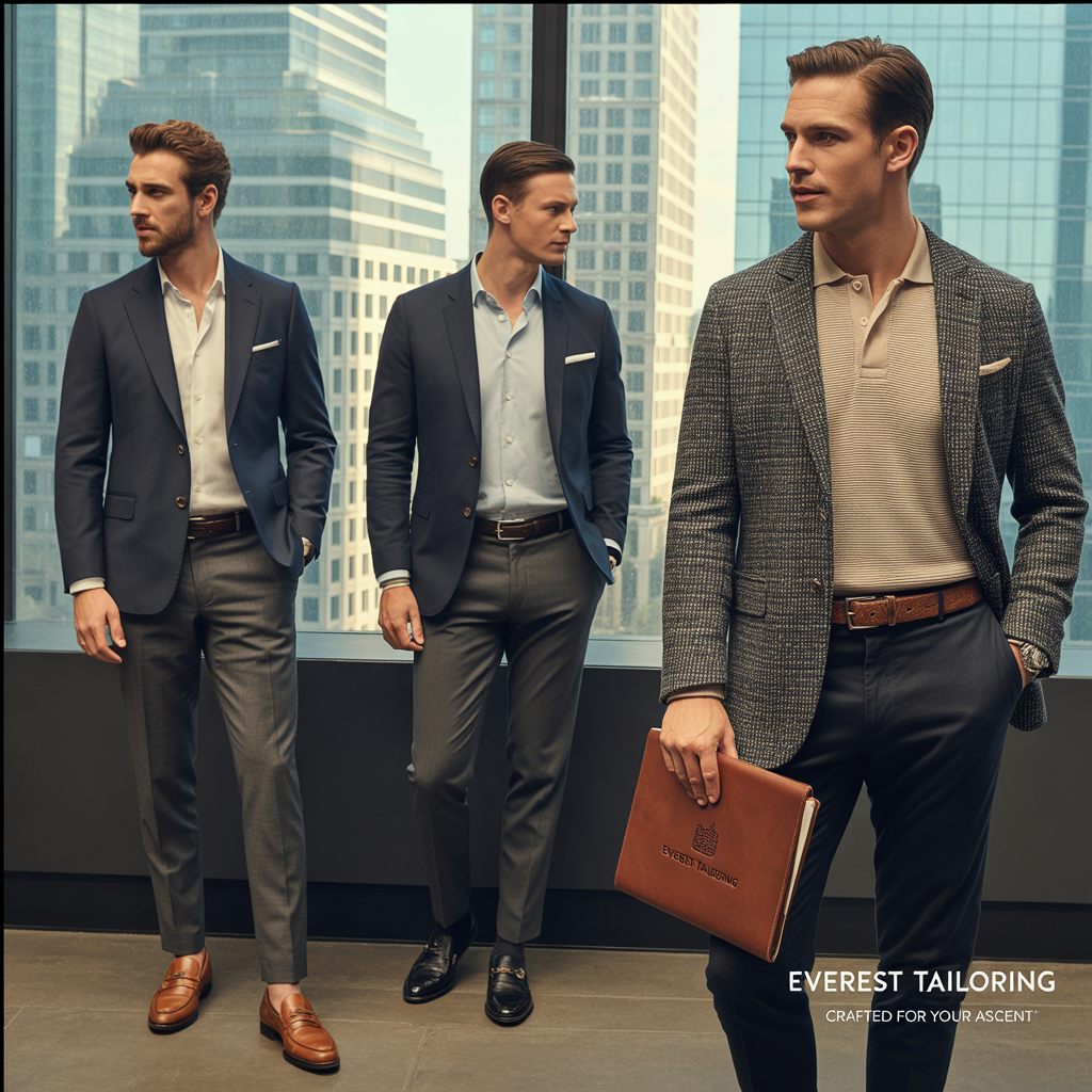 business casual men