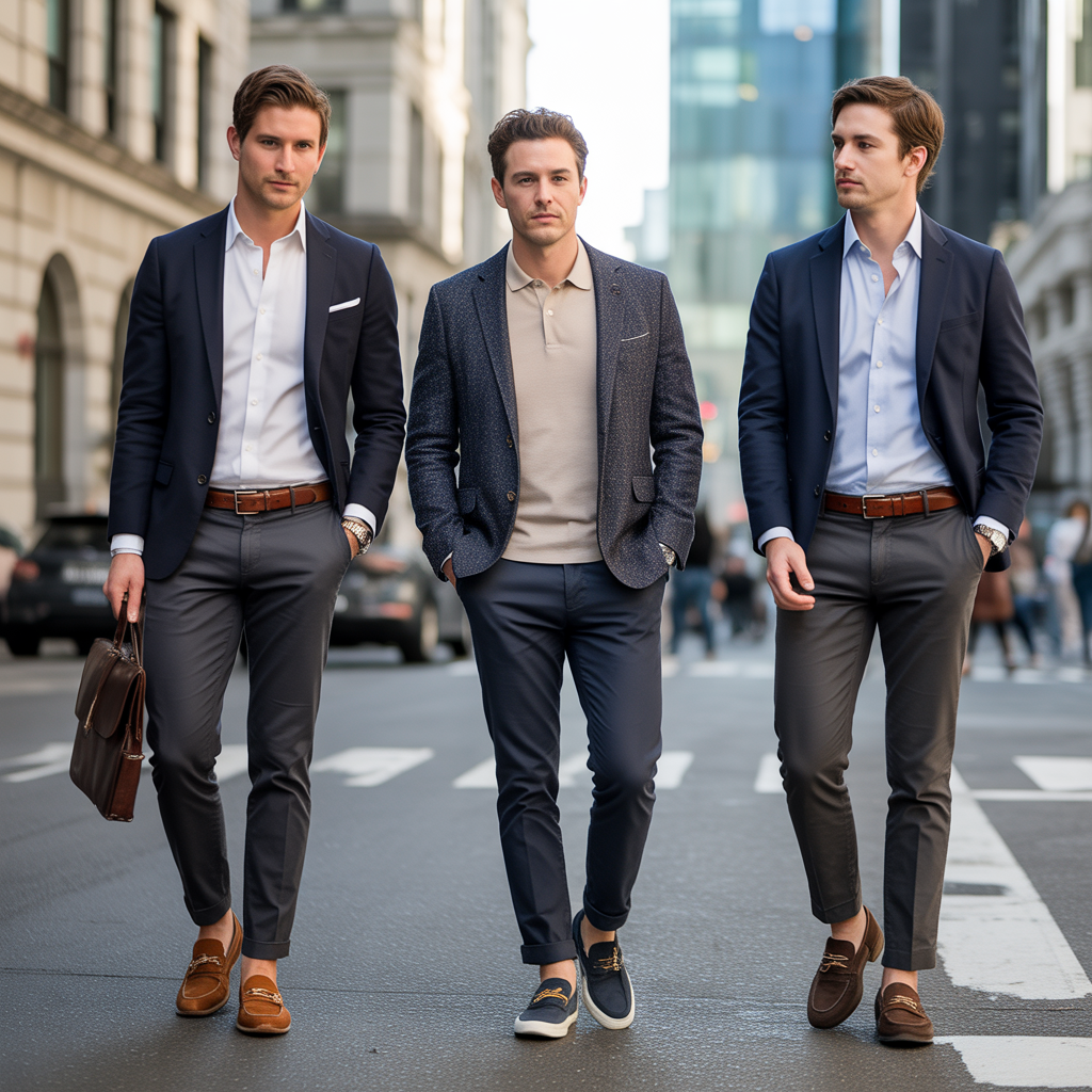 business casual men