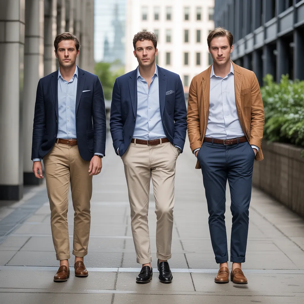 business casual men