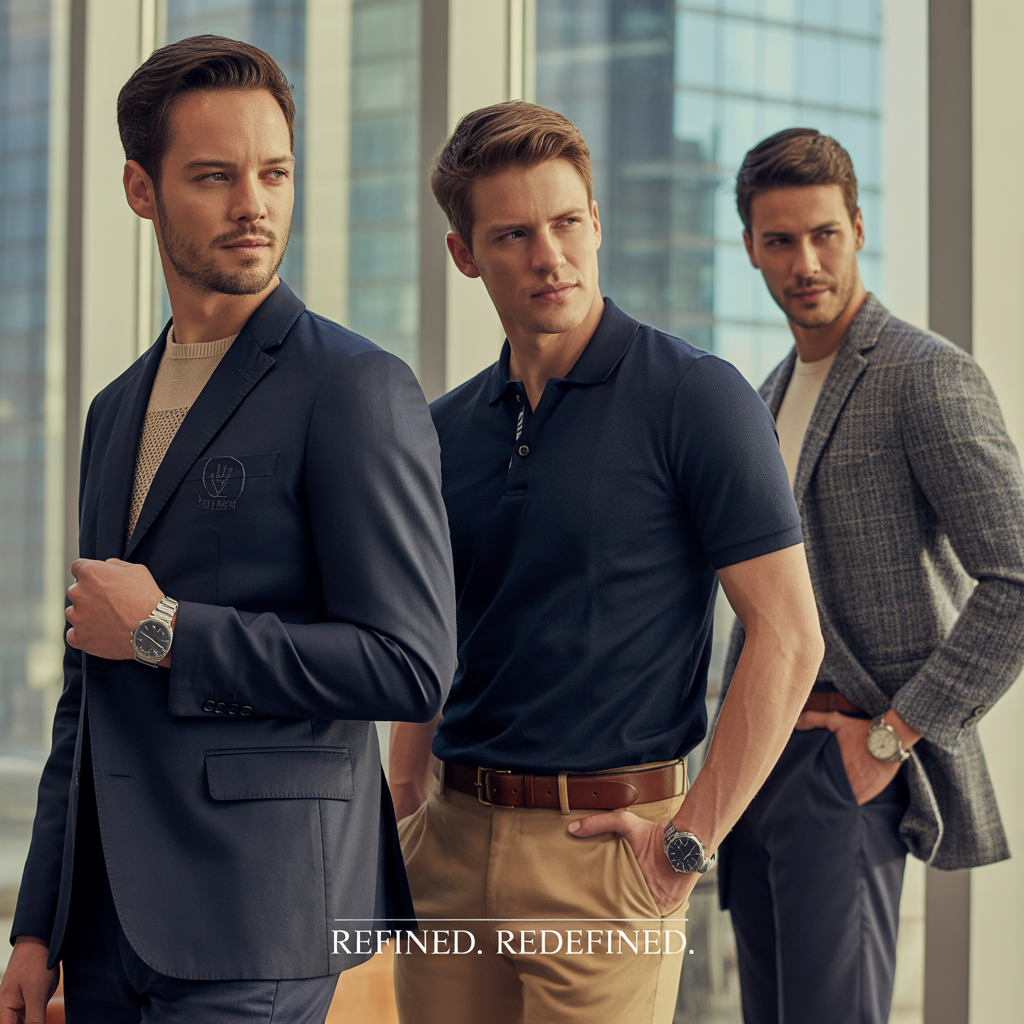 business casual men
