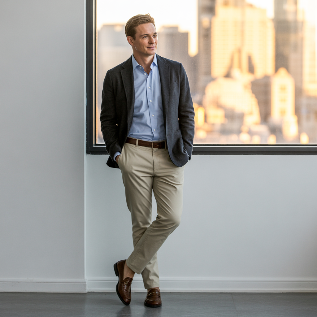business casual men