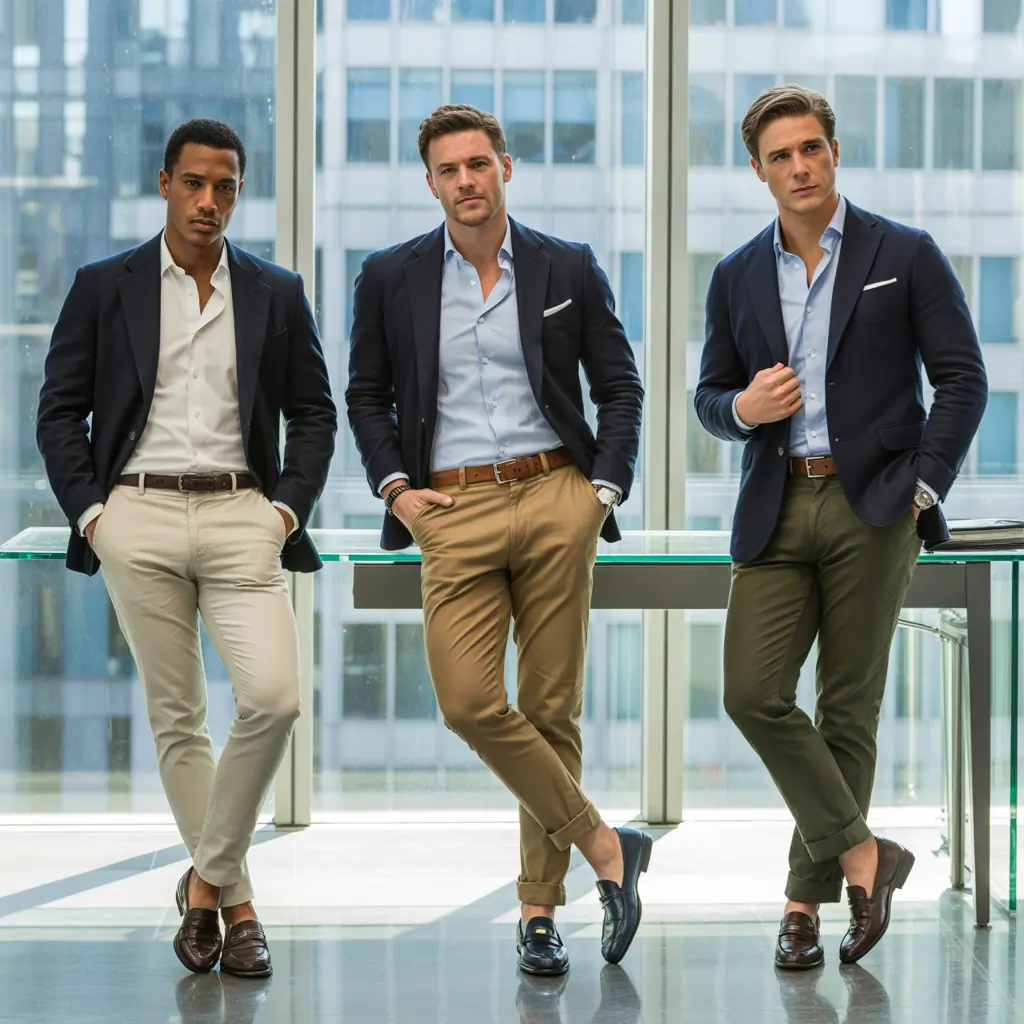 business casual men