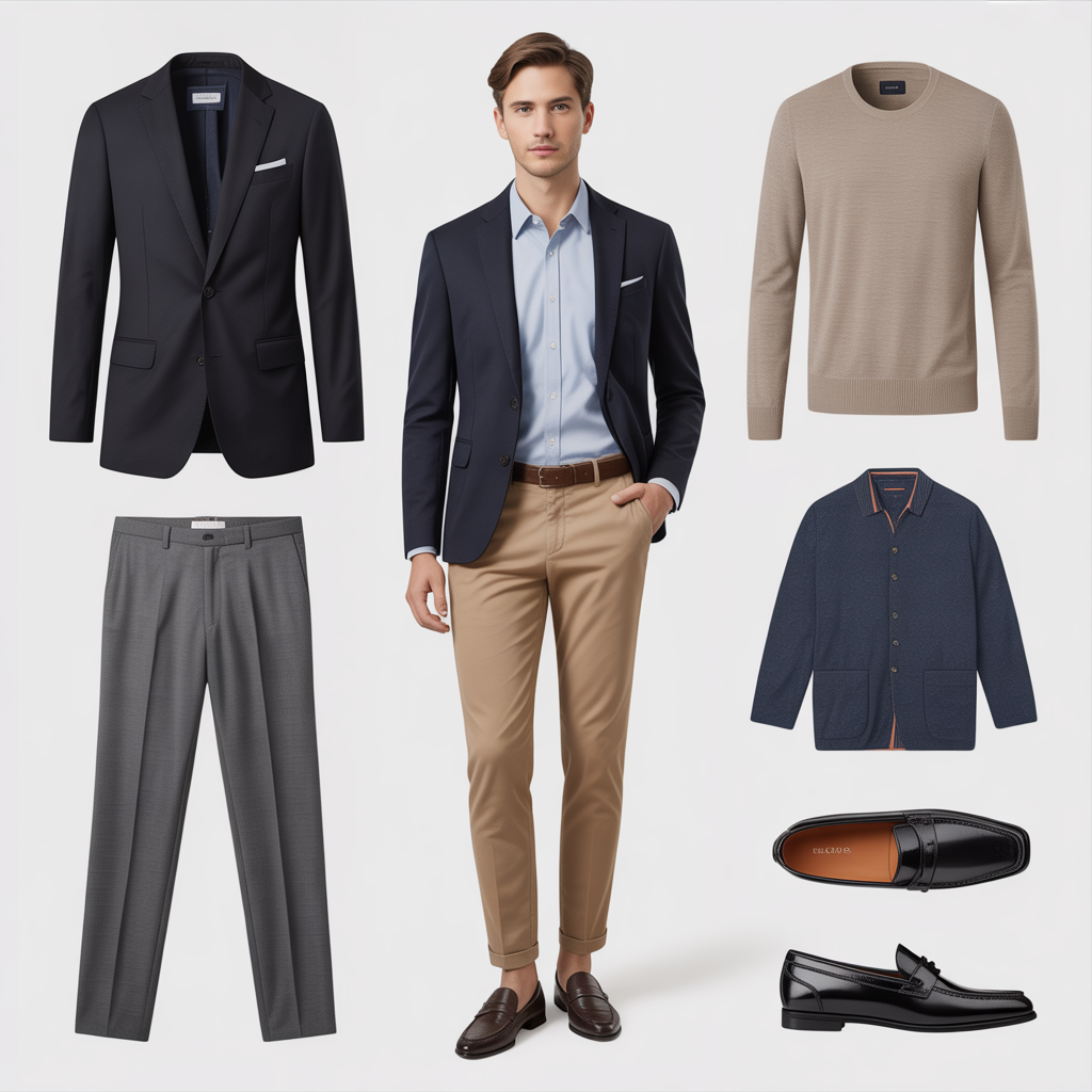 business casual outfits for men