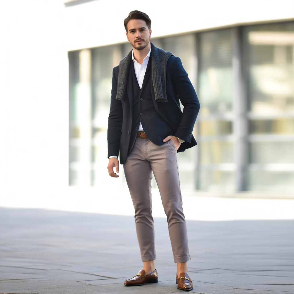 business casual outfits for men