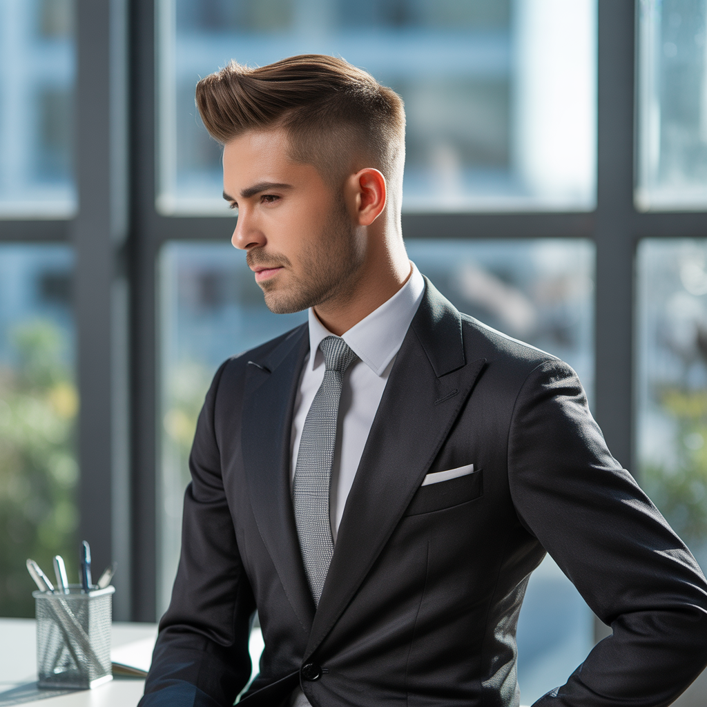 business haircuts men