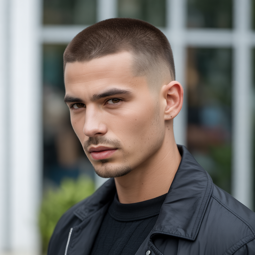 buzz cut hairstyles for men