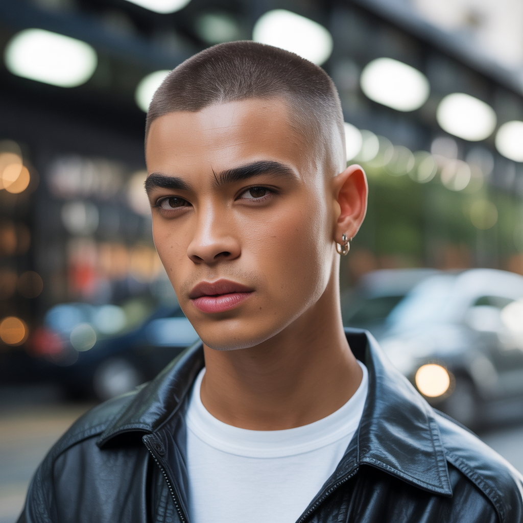 buzz cut hairstyles for men