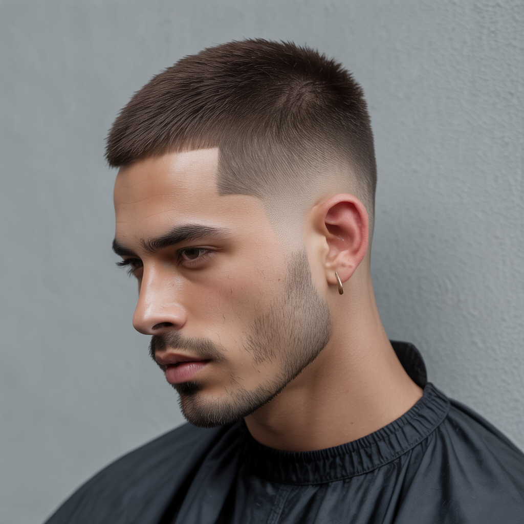 buzz cut hairstyles for men