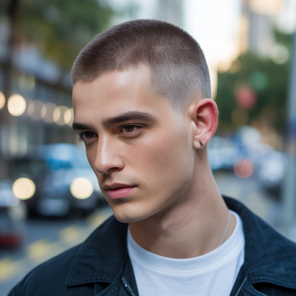 buzz cut hairstyles for men