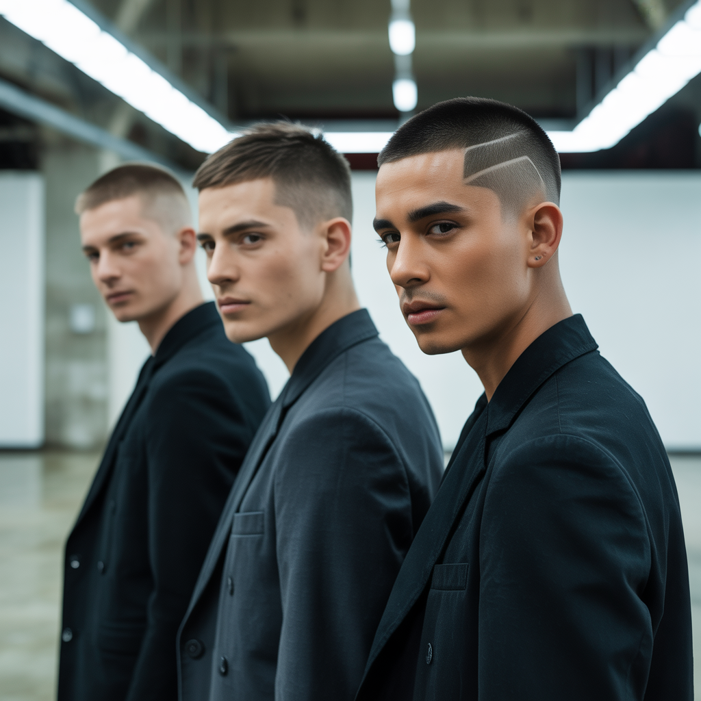 buzz cut hairstyles for men