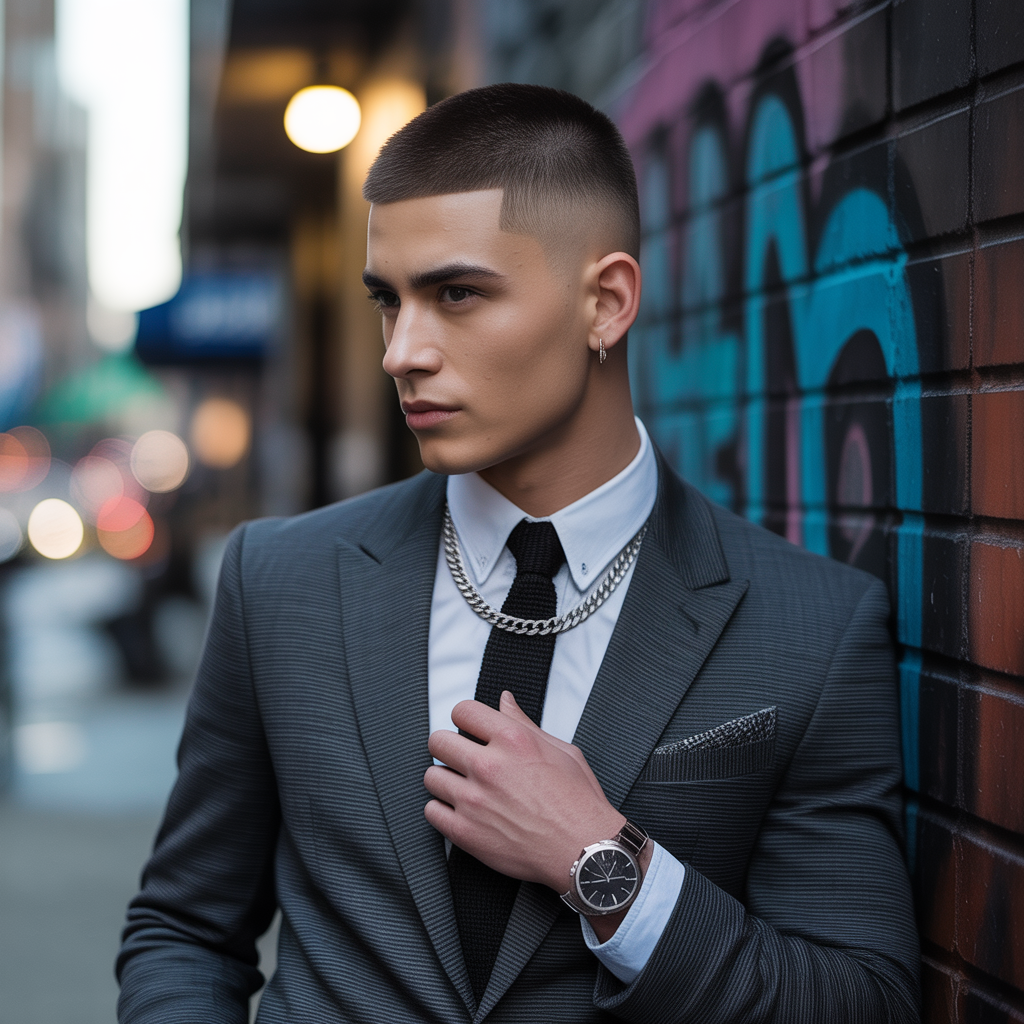 buzz fade haircut ideas