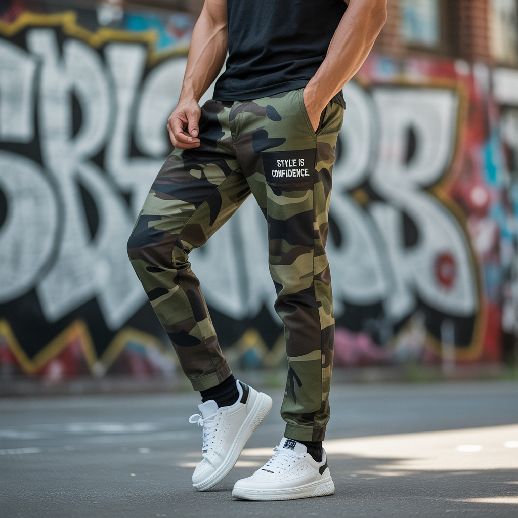 camo pants outfit men