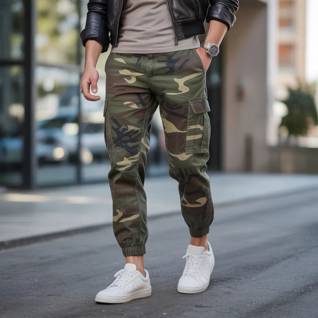 camo pants outfit men