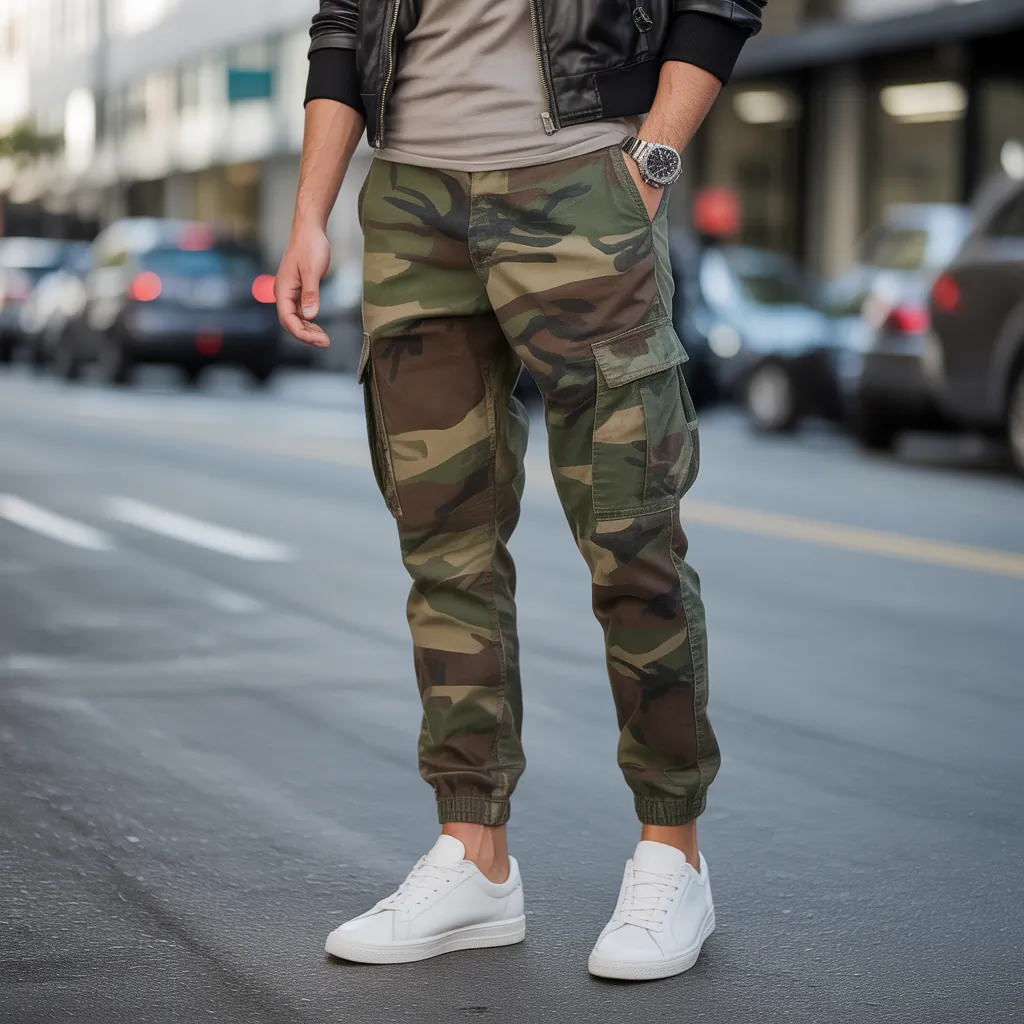 camo pants outfit men