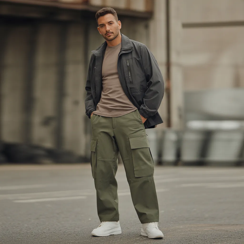 cargo pants outfits for men