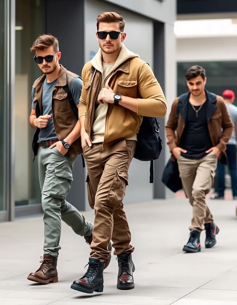 cargo pants outfits for men