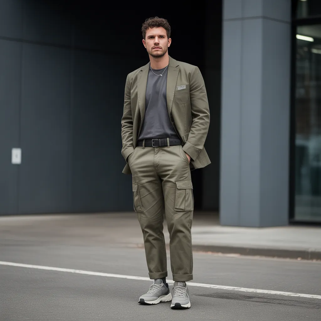 cargo pants outfits for men