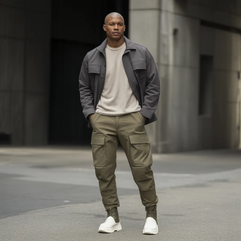 cargo pants outfits for men