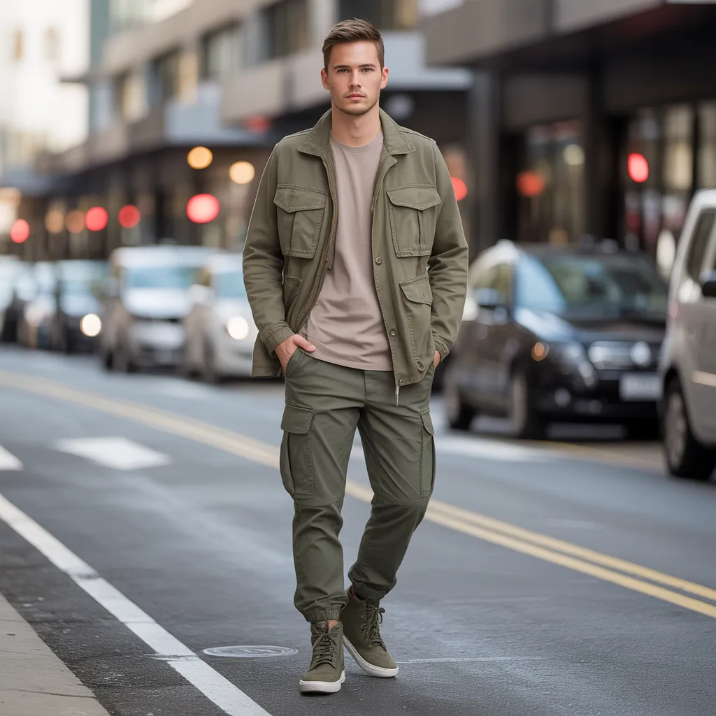 cargo pants outfits for men