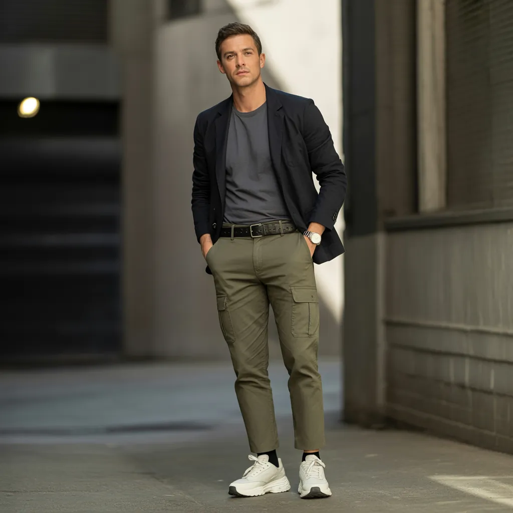 cargo pants outfits for men