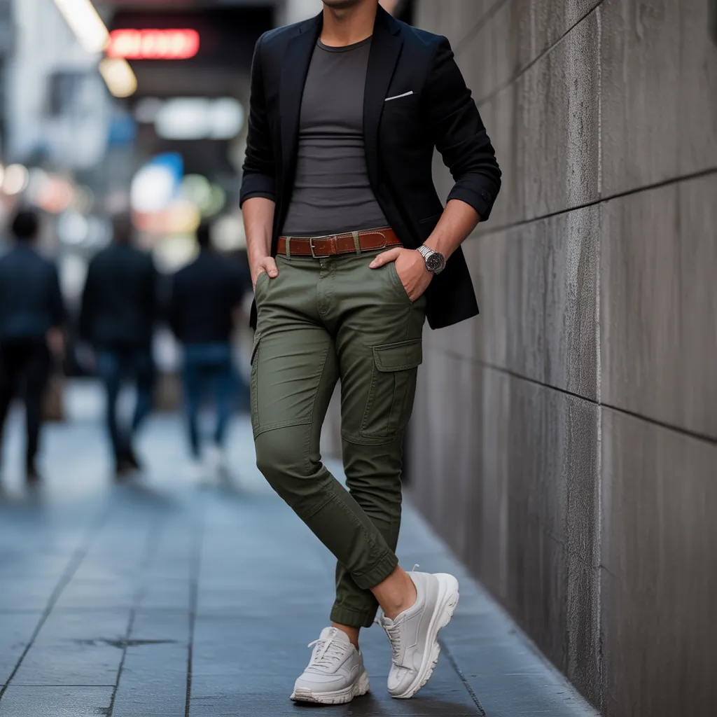 cargo pants outfits for men