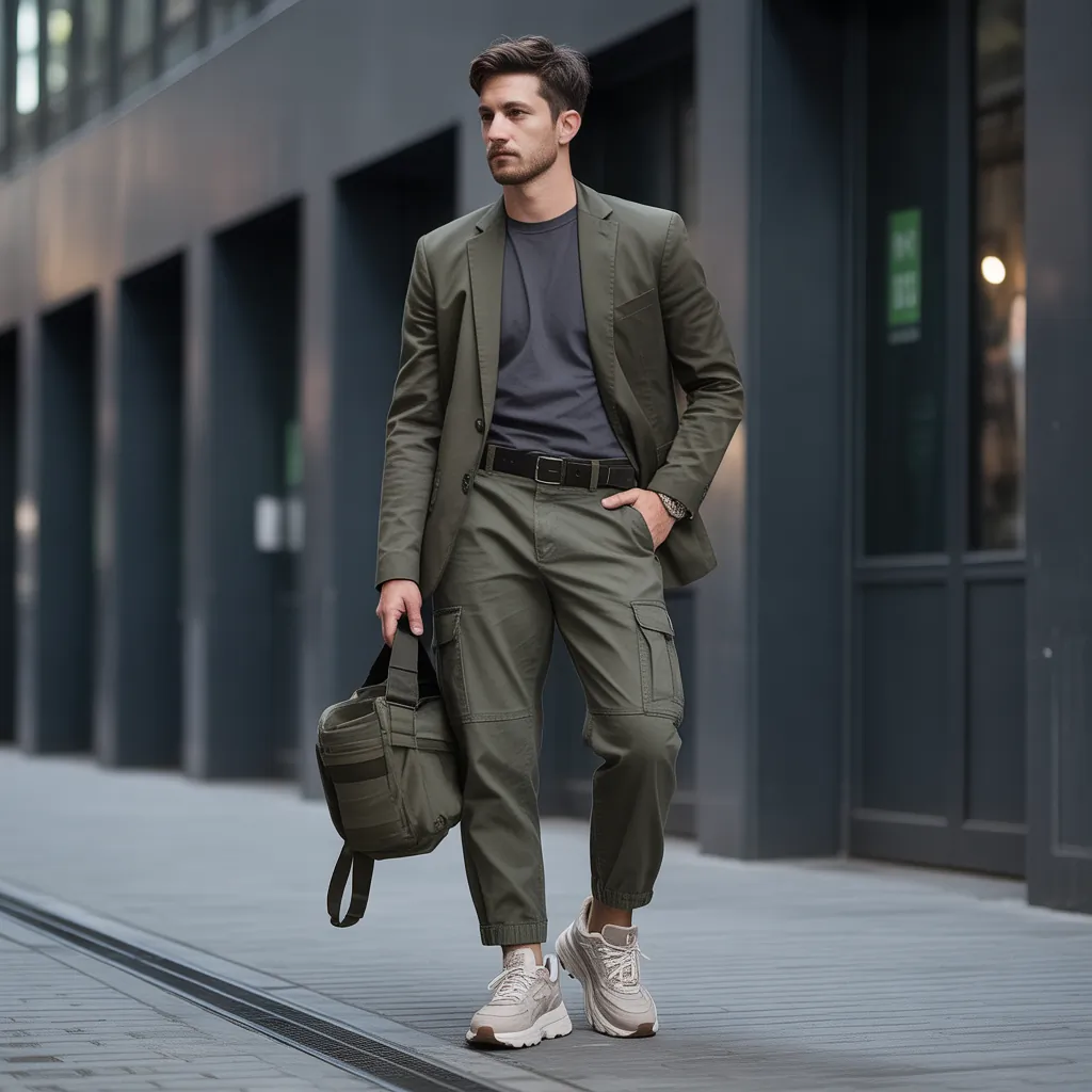 cargo pants outfits for men