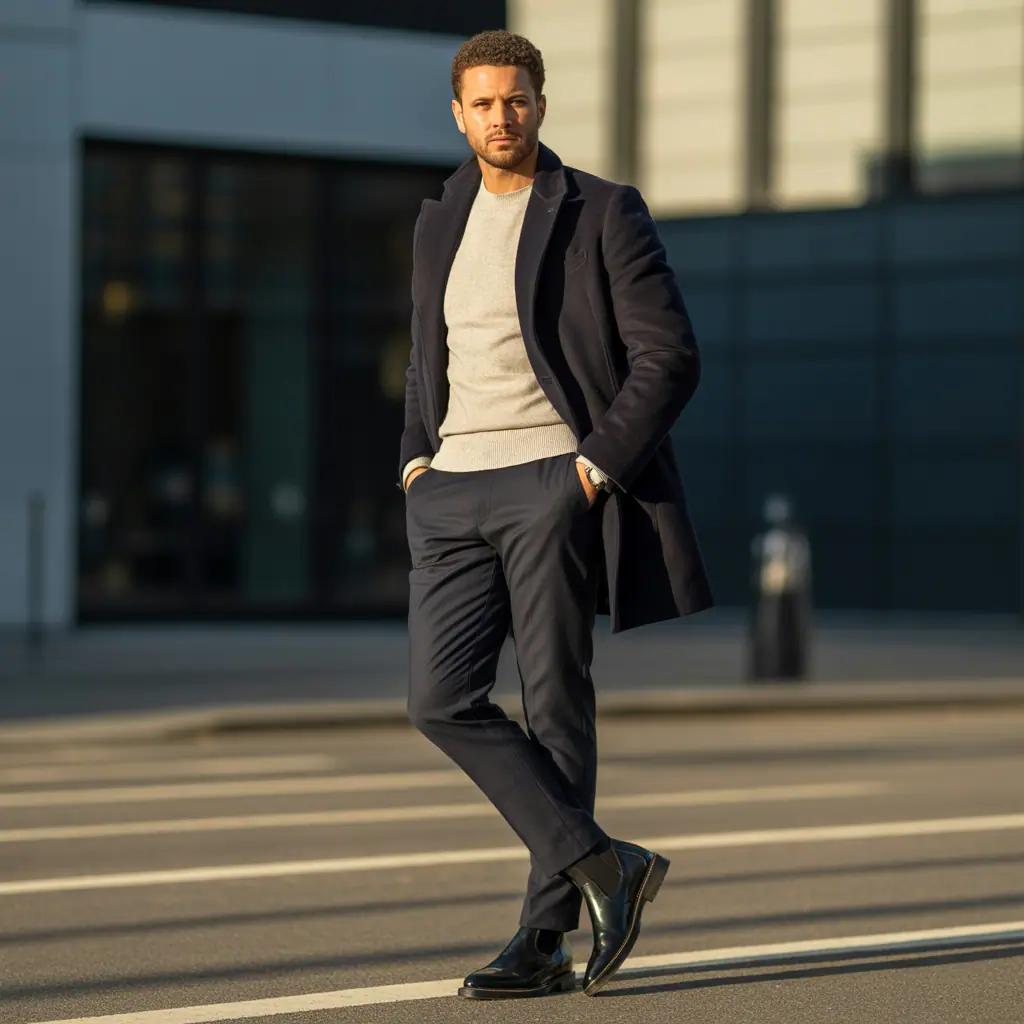 chelsea boots men outfit