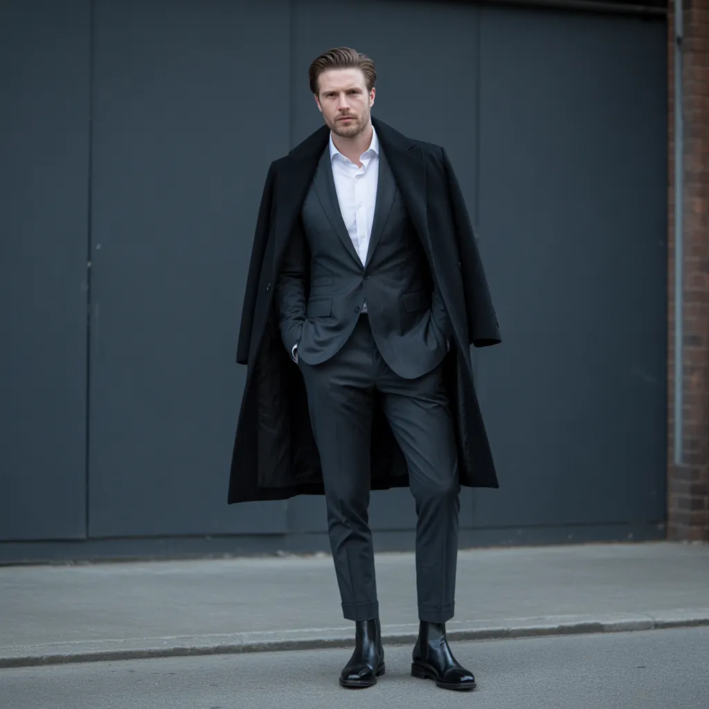 chelsea boots men outfit