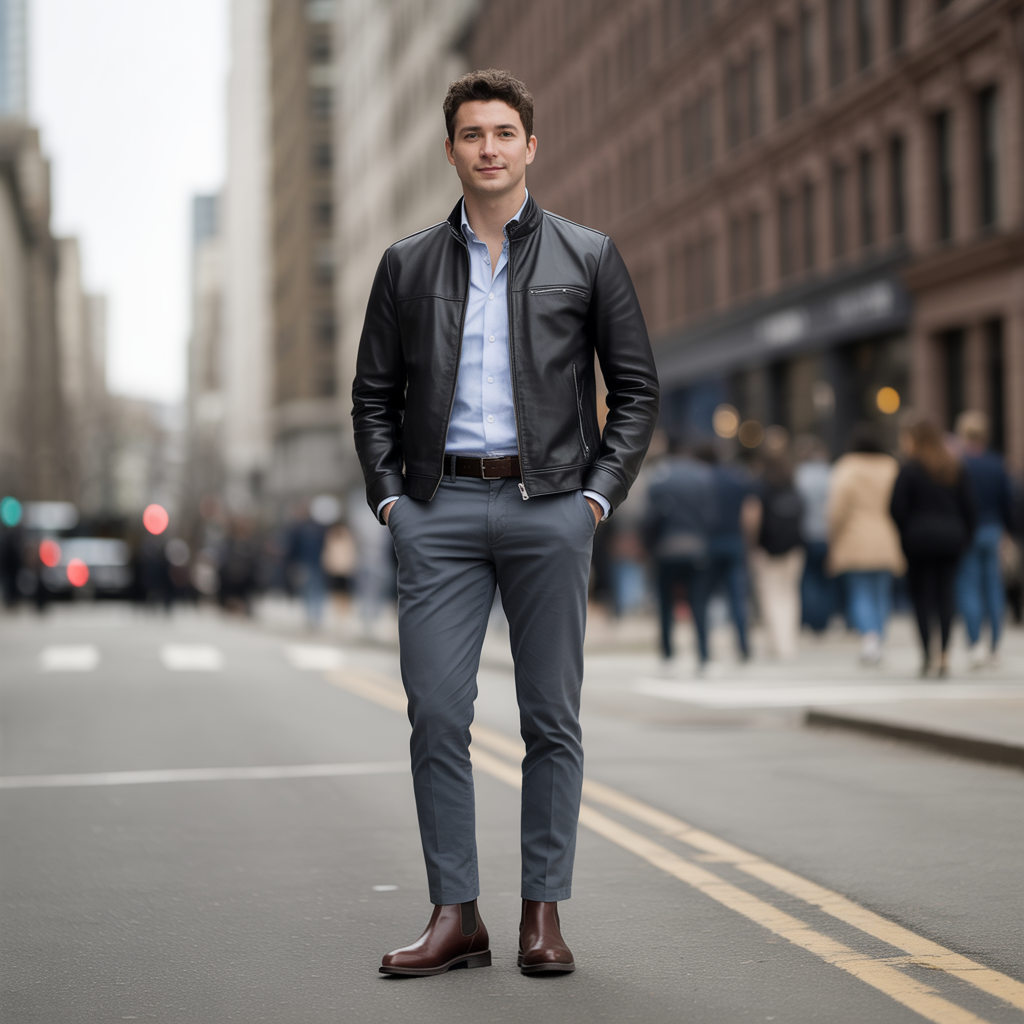 chelsea boots men outfit