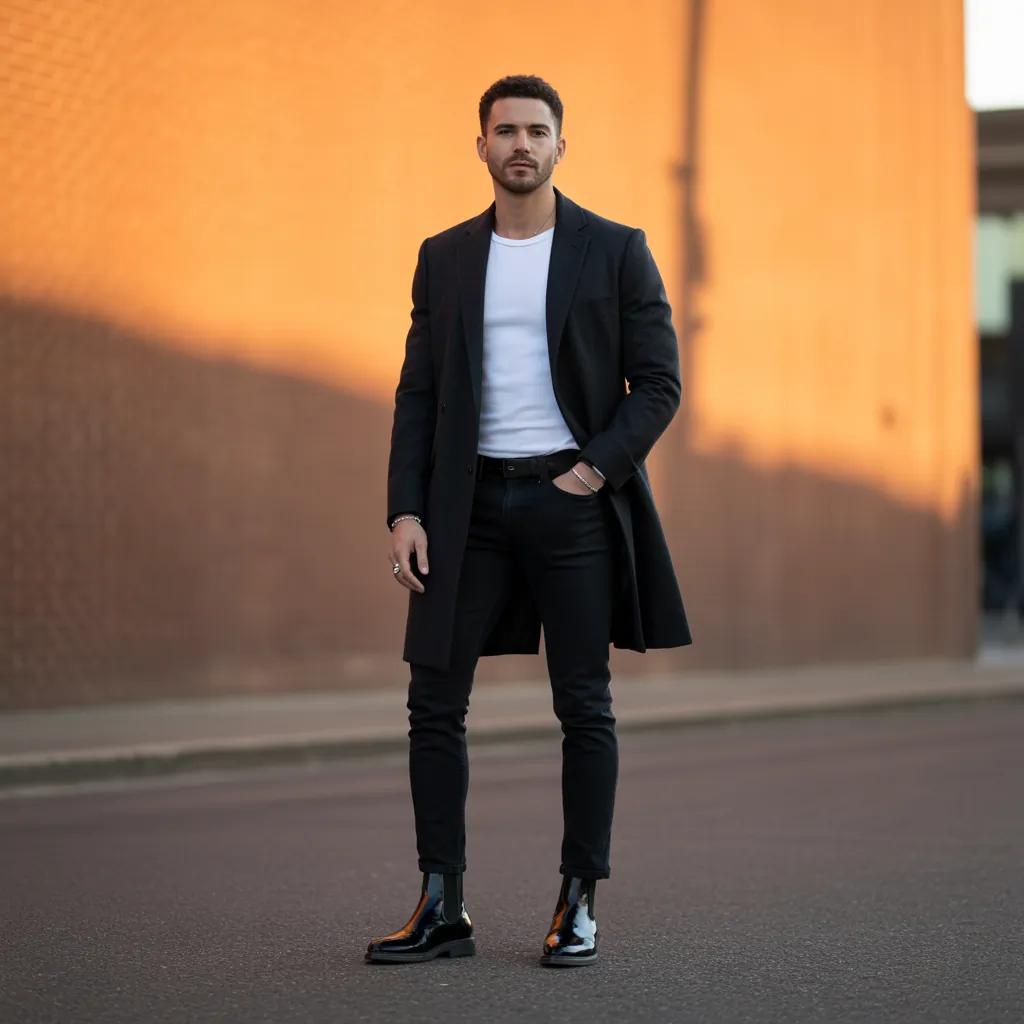 chelsea boots men outfit