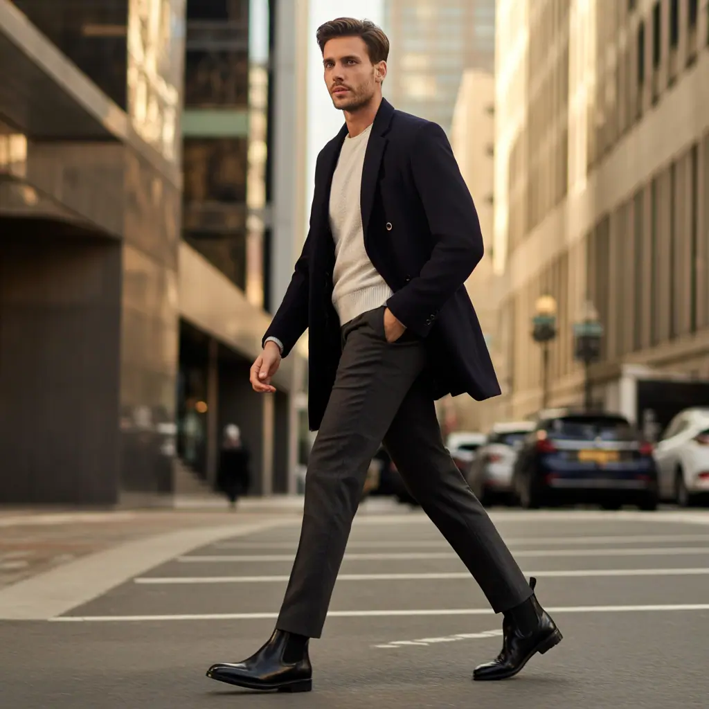 chelsea boots men outfit