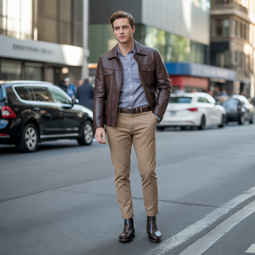chelsea boots men outfit