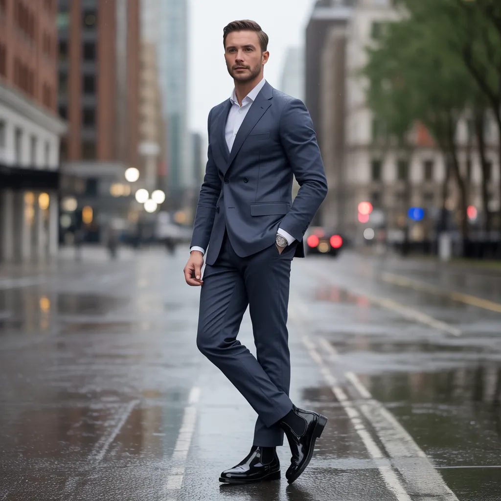 chelsea boots men outfit