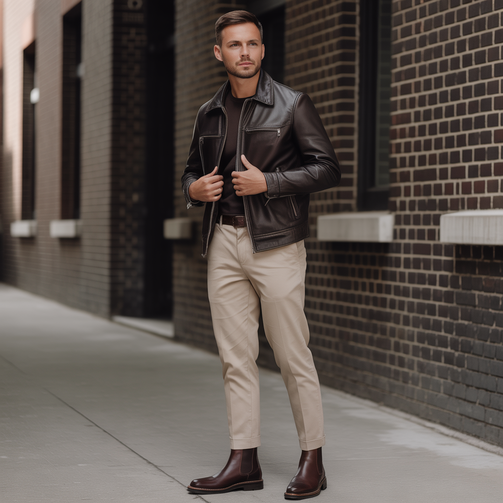 chelsea boots men outfit
