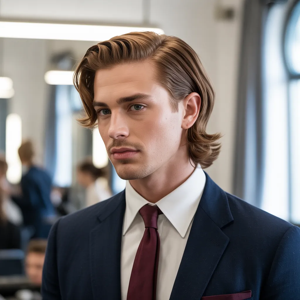 classic medium length mens haircuts