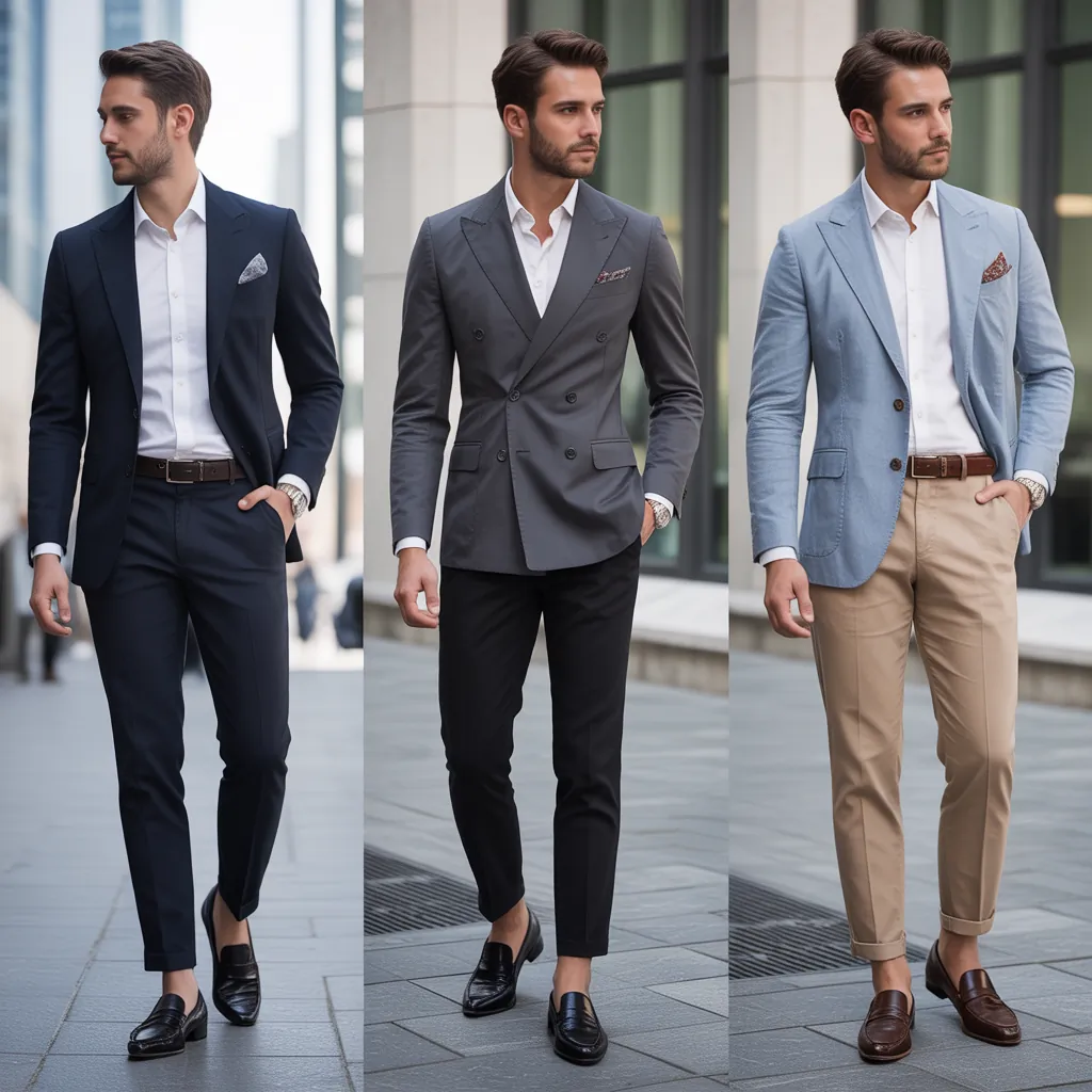 classy blazer outfits men