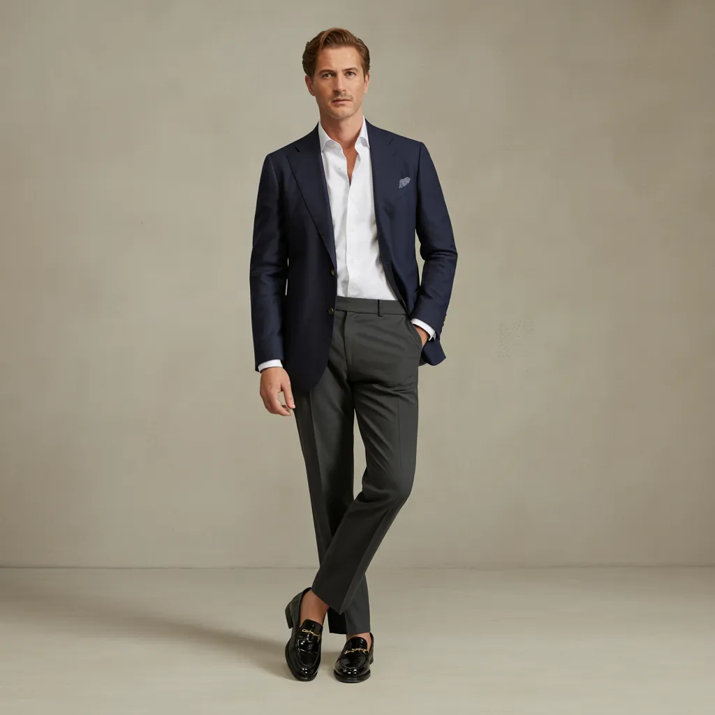 classy blazer outfits men