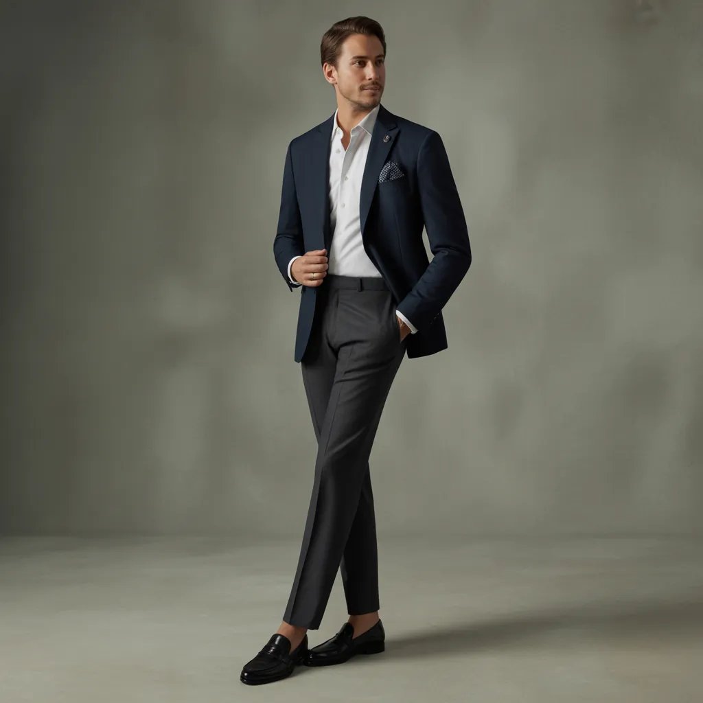 classy blazer outfits men