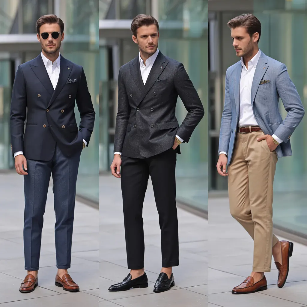 classy blazer outfits men