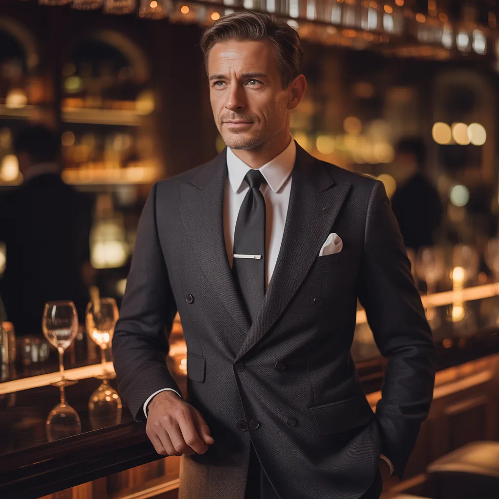 cocktail attire men
