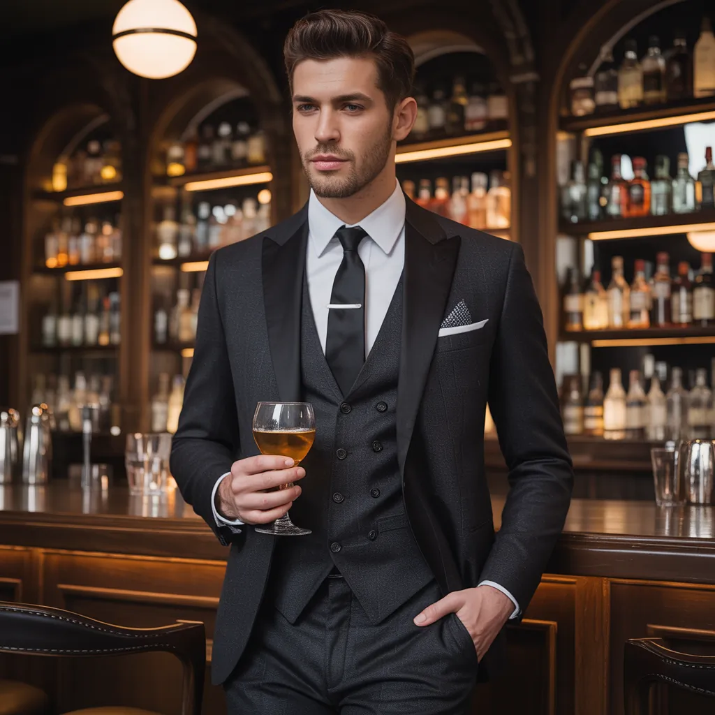 cocktail attire men