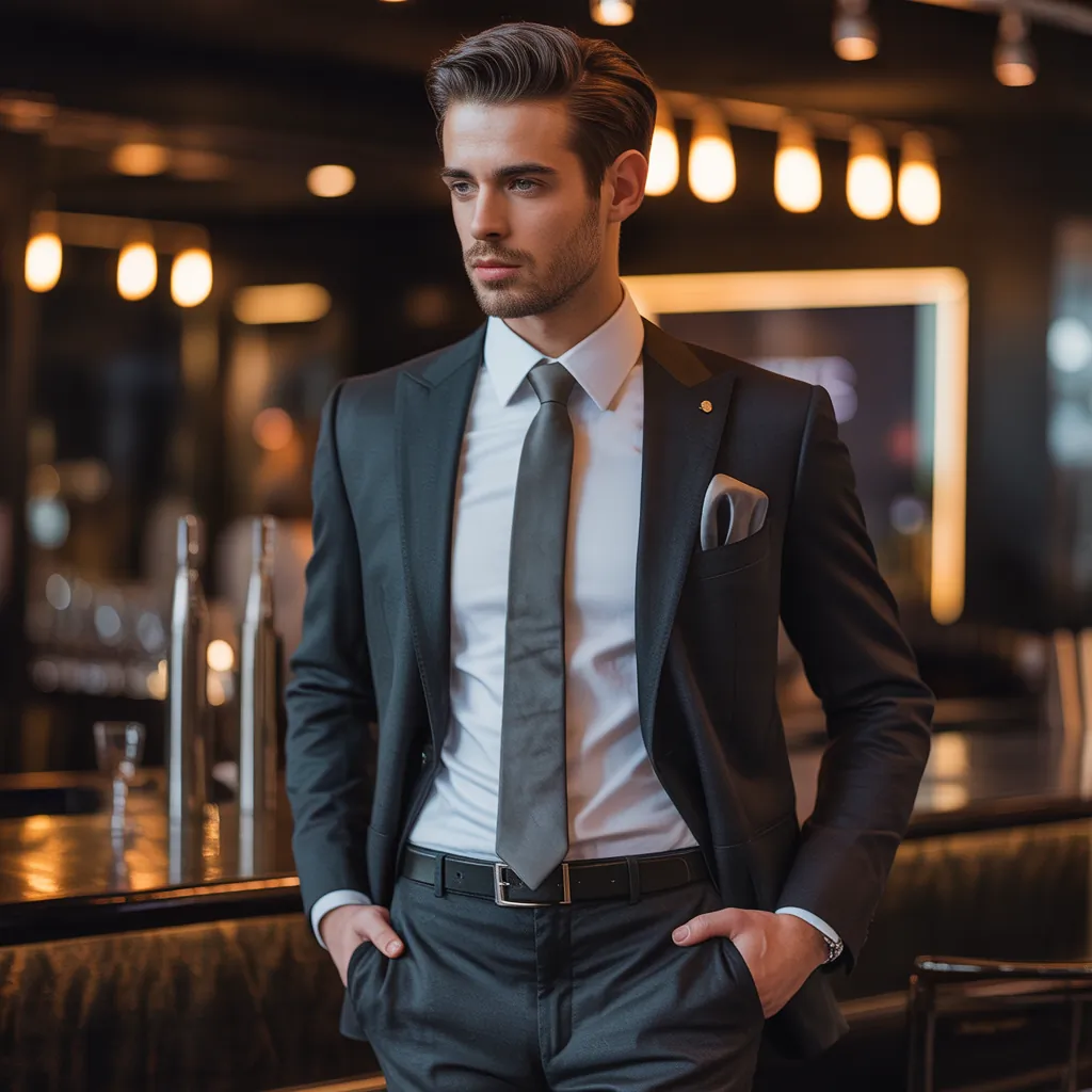 cocktail attire men