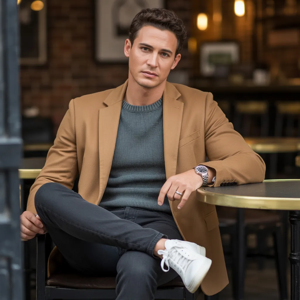 coffee date outfits for men