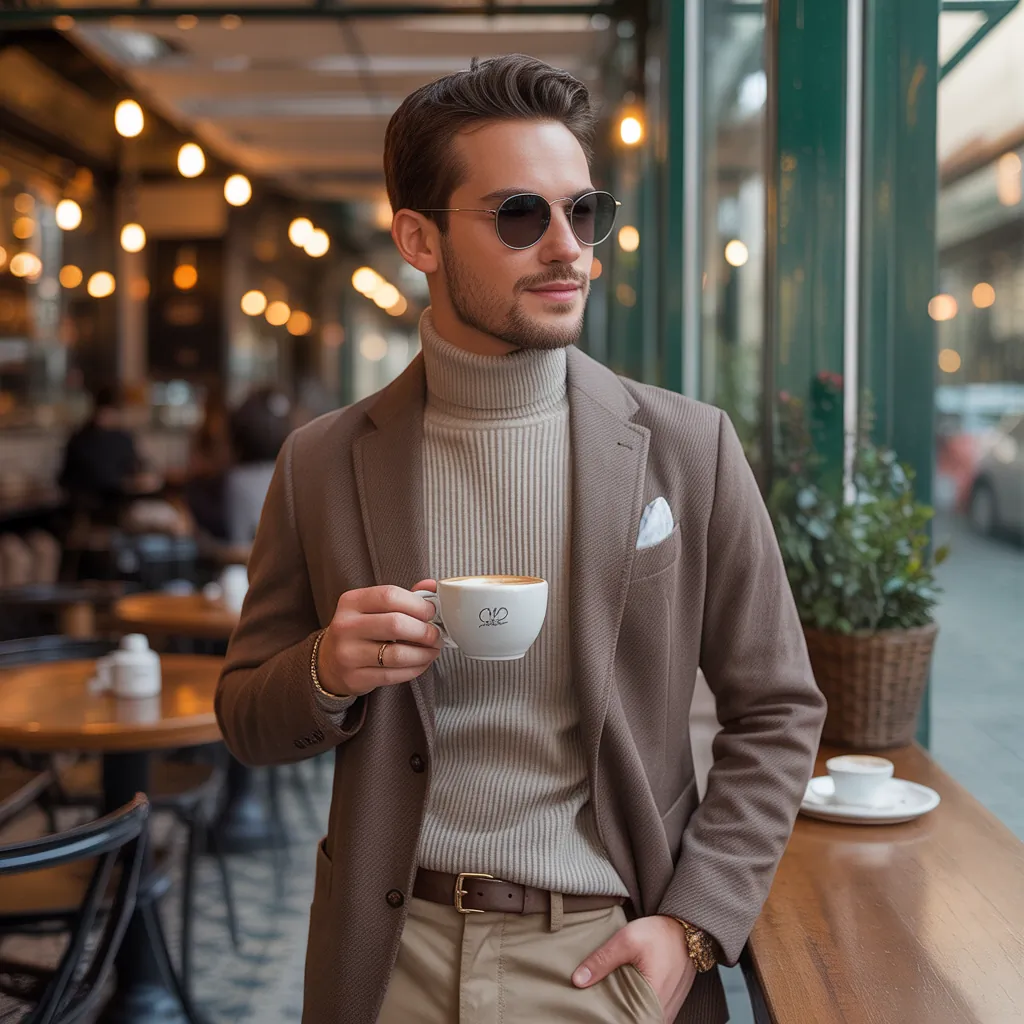 coffee date outfits for men
