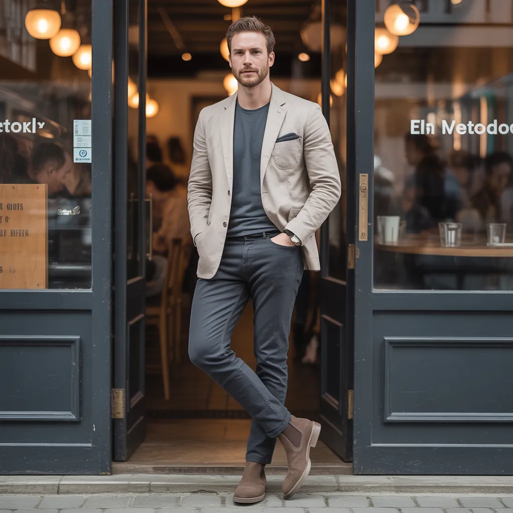 coffee date outfits for men