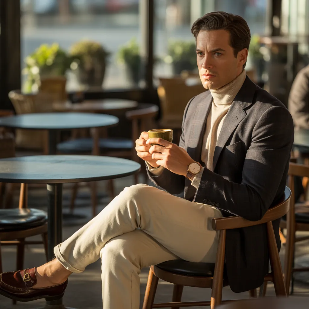 coffee date outfits for men