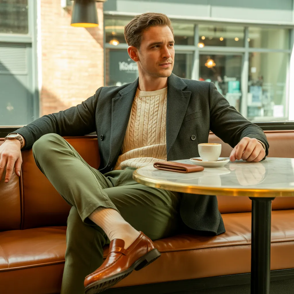 coffee date outfits for men